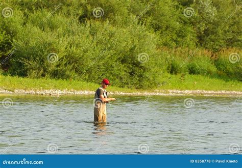 Fisherman Stock Photo Image Of Catch Sport Male Recreation 8358778
