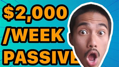 How To Make 2000 Per Week Passively Cryptocurrency Compound Interest