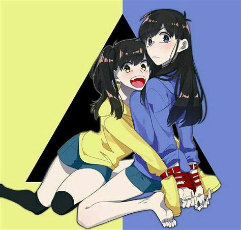 Cute Lesbian Couples Lesbian Love Yuri Anime Manga Anime Lace Bow