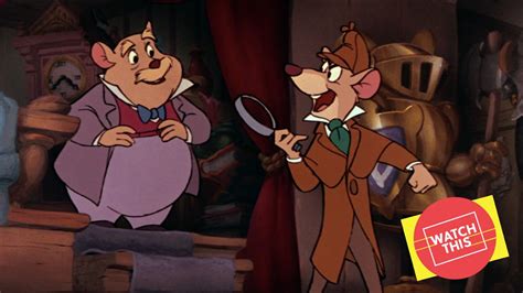 Disneys The Great Mouse Detective Remains A Fun Sherlock Riff
