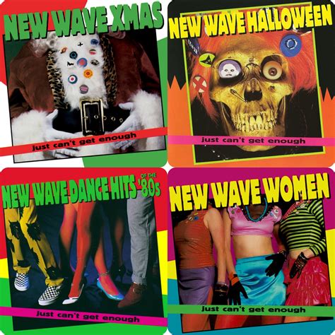 80s New Wave Album Covers