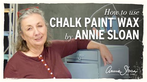 How To Use Chalk Paint Wax Youtube