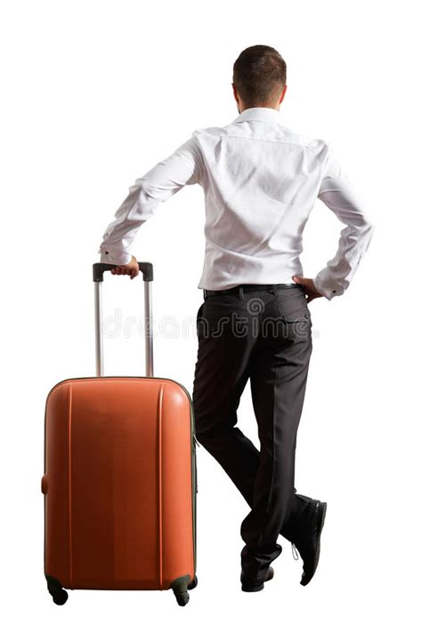 Arab Man With Luggage Stock Image Image Of Business 41116247