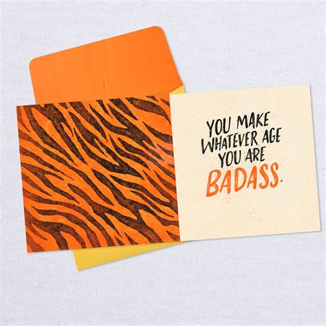 Badass Musical Birthday Card Greeting Cards Hallmark