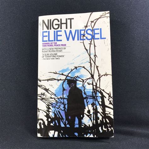Published in 1955, night is the first book in a trilogy and is followed by dawn and day, which document wiesel's life both during and after the. Night by Elie Wiesel , SIGNED , Paperback 1986 | Night by ...