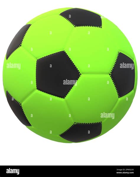 Green Soccer Ball Stock Vector Image And Art Alamy