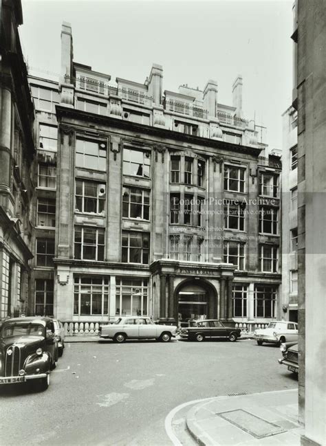 Pinners Hall Austin Friars South Elevation London Picture Archive