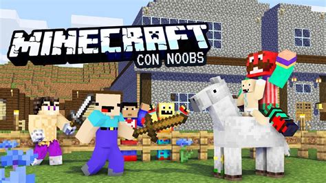Los Noobs De Minecraft Se Pierden En La Montaña Minecraft Con Noobs