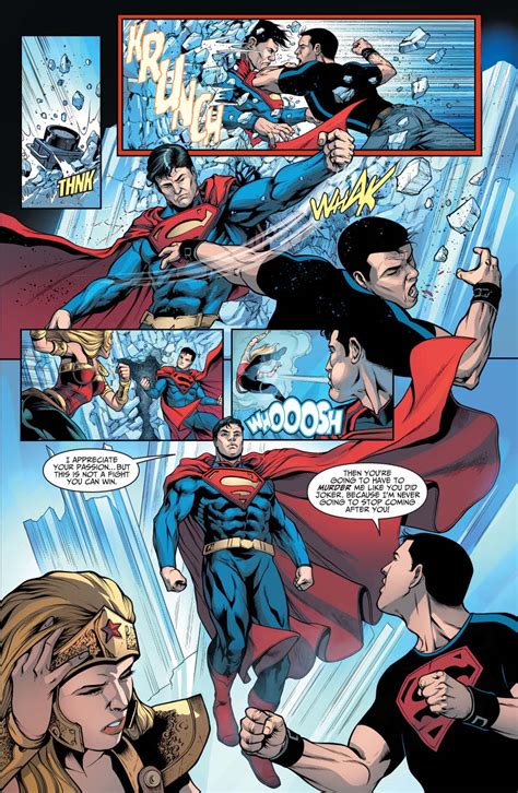 Superman Vs Superboy Injustice Gods Among Us Comicnewbies