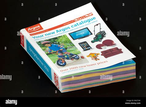 Argos Uk Shopping Catalogue Stock Photo Alamy