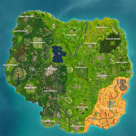 Create A Fortnite All Locations Seasons 1 18 Tier List Tiermaker