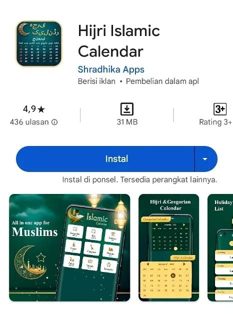 6 Aplikasi Kalender Hijriah Terbaik Ini Daftarnya Hallo Gsm