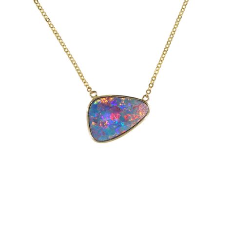 Tamara G Designs Boulder Opal Necklace