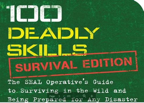 100 Deadly Skills Pdf 100 Deadly Skills Survival Edition Pdf Download