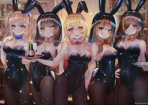 Wallpaper Anime Girls Girls Frontline Bunny Girl