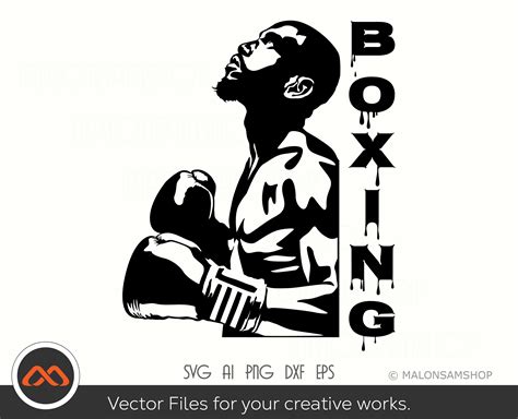 Cool Boxing Svg Boxing Silhouette Boxing Svg Boxing Gloves Etsy