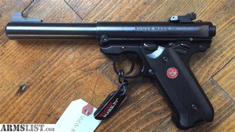 Armslist For Sale Ruger Mkiv Target 22lr Pistol