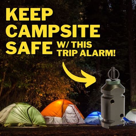 Perimeter Trip Alarm Camp Safe Alarm