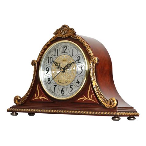 Maple Clock Living Room European Style Luxury Watches Vintage Antique