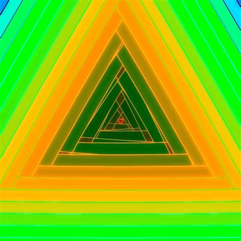 Triangle Triangle Art Polygon