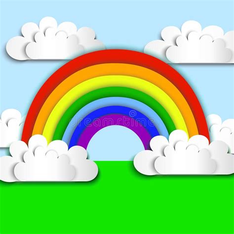 Rainbow Stock Vector Illustration Of Colorful Desktop 129425141