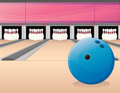 Royalty Free Bowling Alley No People Clip Art Vector Images