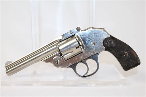 Iver Johnson Arms Cycle 38 Sandw Double Action Revolver Antique Firearms
