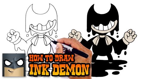 how to draw bendy the ink demon bendy and the ink machine