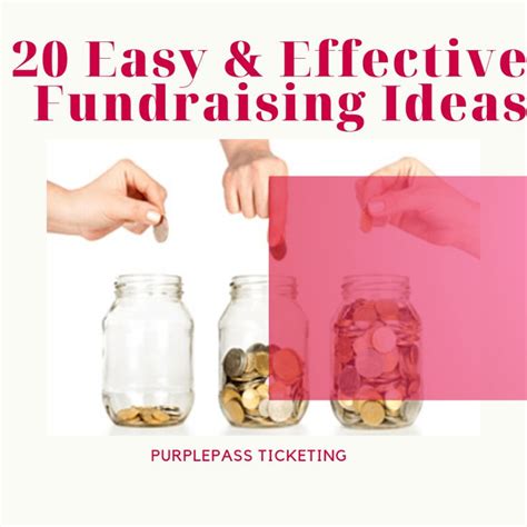 20 Easy And Effective Fundraising Ideas