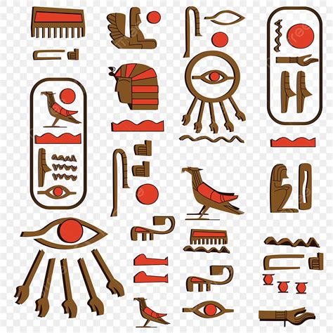 Egypt Hieroglyphics Vector Hd Png Images Ancient Egypt Hieroglyphs