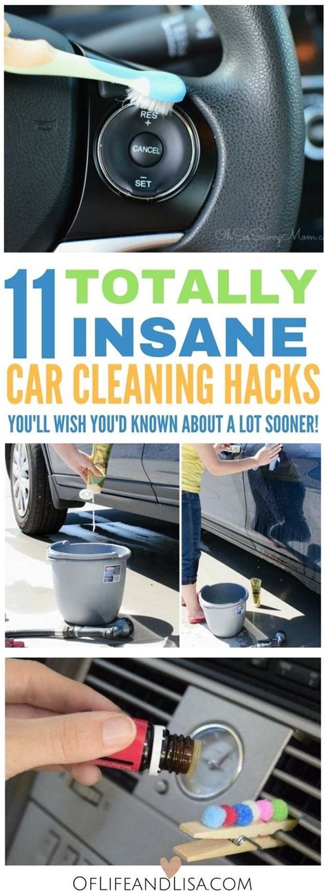 11 Car Cleaning And Detailing Hacks To Try At Home Car Cleaning Hacks