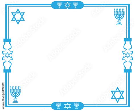Jewish Frame Stock Illustration Adobe Stock