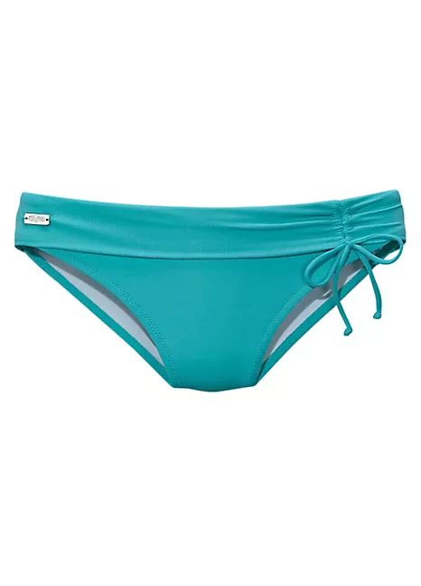 Turquoise Flip Waist Swimwear Briefs By Buffalo Swimwear365
