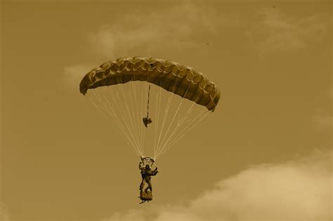 Military Parachuting: Testing parachute systems