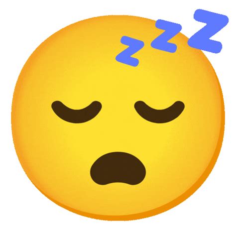 😴 Schlafendes Gesicht Emoji Zzz Emoji