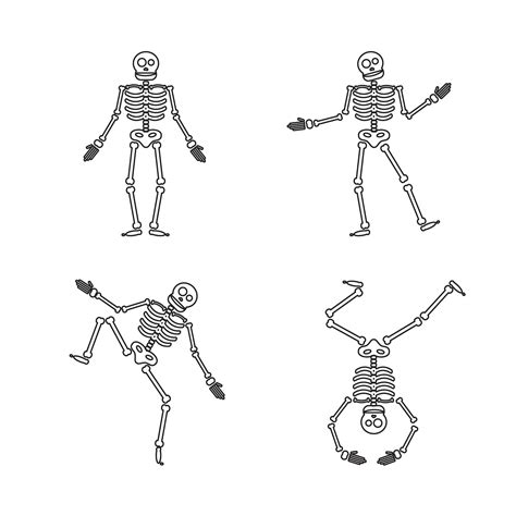 Happy Halloween Skeleton Illustration 3219033 Vector Art At Vecteezy