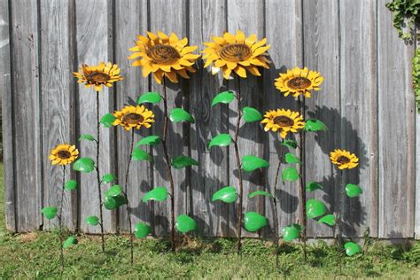 2023 Best Of Metal Sunflower Yard Art