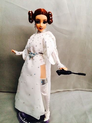 My Ooak Custom Disney Store Princess Leia Doll Here Is My Flickr