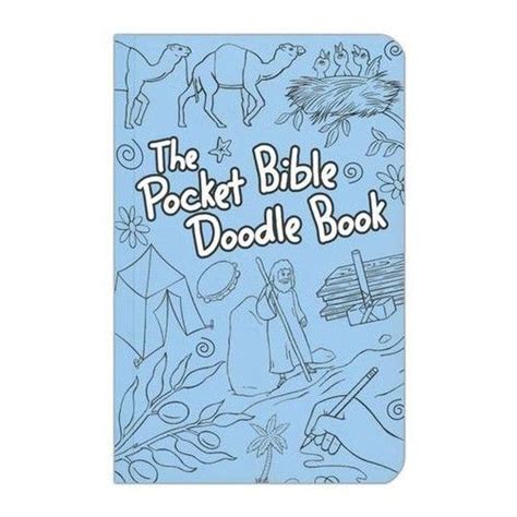 The Pocket Bible Doodle Book Blue Doodle Books Pocket Bible Bible