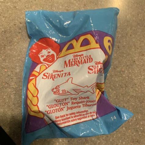 1996 Disneys The Little Mermaid Mcdonalds Happy Meal Toy Glut 6 Shark 3903754880