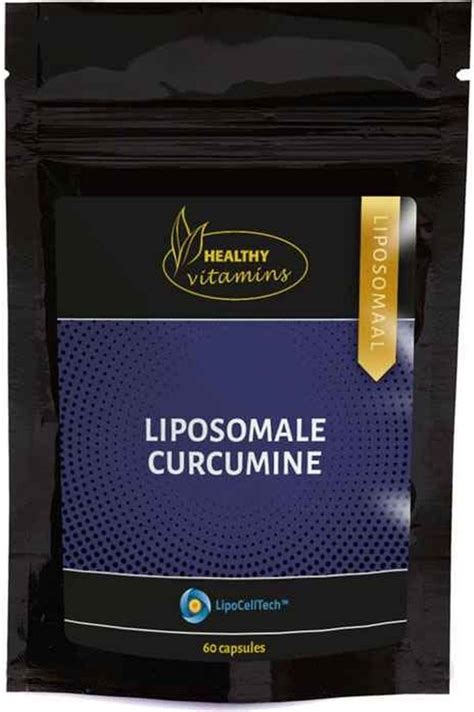 Liposomale Curcumine 60 Vegan Capsules Vitaminesperpost Nl Bol Com