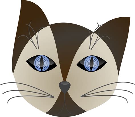 Brown Cat Hypnotizing As A Drawing Free Image Download
