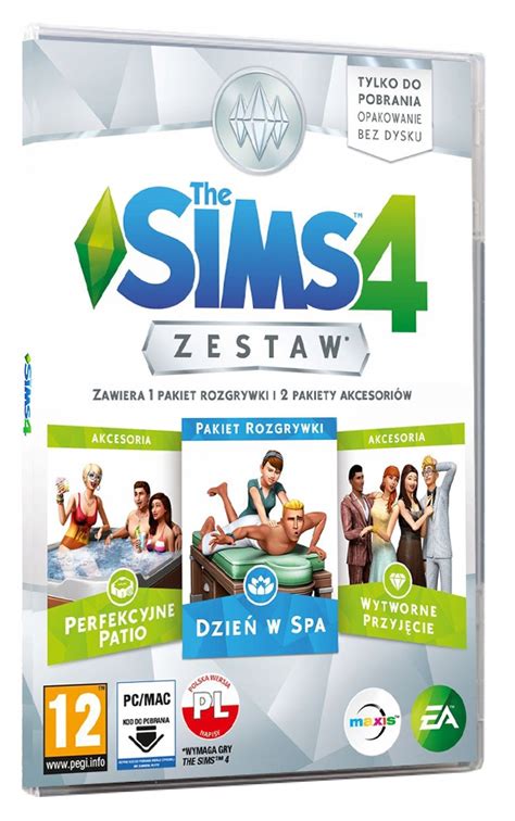 Dzień W Spa The Sims 4 - THE SIMS 4 ZESTAW 1 | DZIEŃ W SPA - PATIO - - 7801952535 - oficjalne