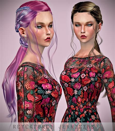 Newsea Dragonstone Hair Retexture Ts4adulthair The Sims Sims Love