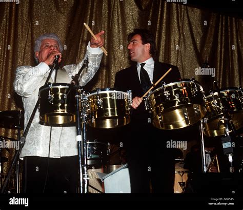 mambo kings tito puente and armand assante in new york city in the 1980s © gary gershoff