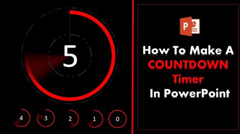 How To Create A 5 Second Countdown Timer In Powerpoint Youtube