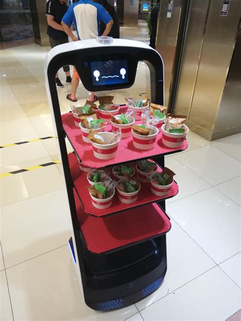 Snack Serving Robot In China Upset With Me Because I Didn T Take Any Snacks R Pics