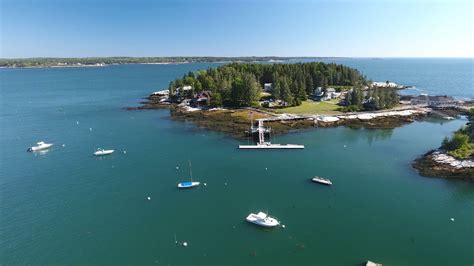 Soaring Over Five Islands Maine Georgetown Me Youtube