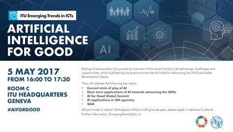 Itu Briefing On Artificial Intelligence Ai For Good