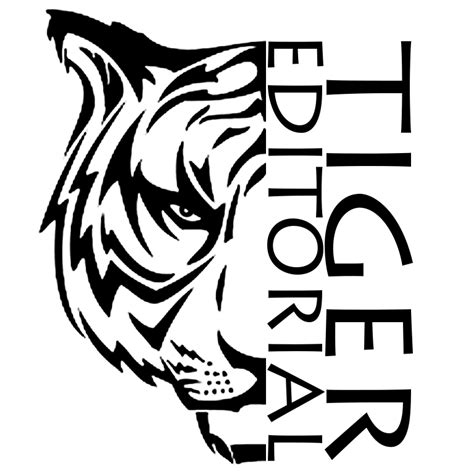 Black And White Tiger Logo Logodix